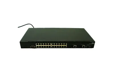 0F0334 - Dell PowerConnect 3324 24 x Ports 10/100Base-T + 2 x Ports SFP + 2 x Ports 10/100/1000 Fast Ethernet Managed Network Switch