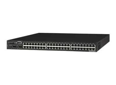 0F0TCG - Dell Networking N1148P 48 x Ports 10/100/1000Base-T PoE+ + 4 x Ports 10 Gigabit SFP 1U Rack-Mountable Managed Gigabit Ethernet Switch