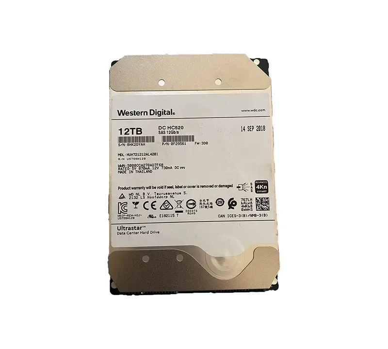 0F29561 - Hitachi 12TB 7200RPM SAS 12Gb/s 3.5-inch Hard Drive