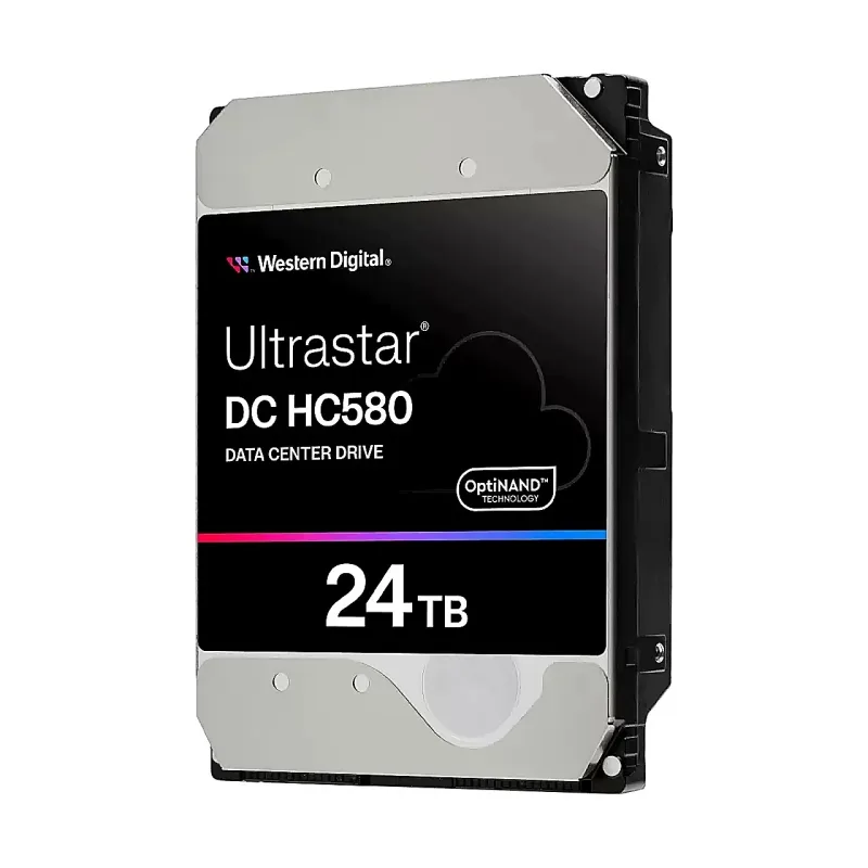 Western 0F62796 Western Digital 0F62796 Ultrastar DC HC580 24TB 7200RPM 6Gb/s SATA 512MB Cache 512e 3.5-Inch Hard Drive