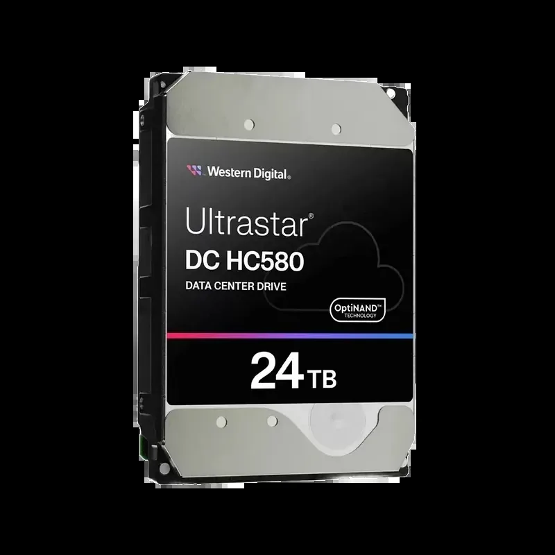Western 0F62835 Western Digital 0F62835 Ultrastar DC HC580 24TB 7200RPM 12Gb/s SAS 512MB Cache 3.5-Inch Hard Drive (OEM)
