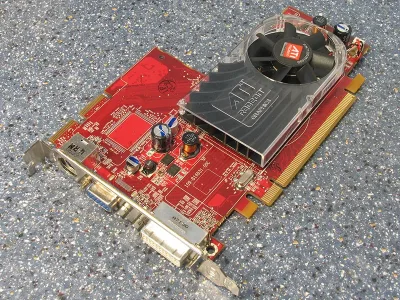 0FM351 - Dell ATI Radeon HD 2400 XT 256MB DDR2 64-Bit PCI Express x16 Video Graphics Card