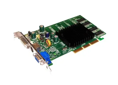 0G0001 - Dell nVidia GEFORCE FX 5200 AGP 8X 128MB DDR SDRAM TV-OUT Graphics Card without Cable