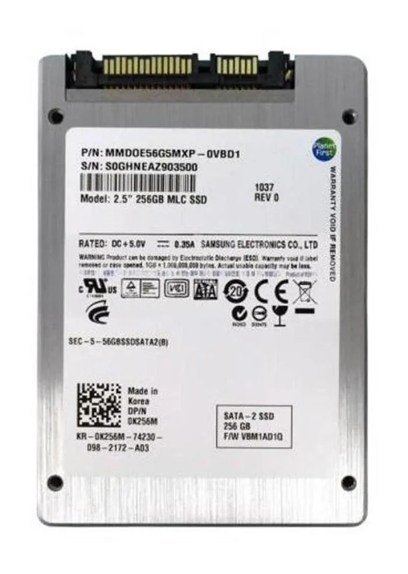 0G0H4K - Dell 256GB SATA Solid State Drive