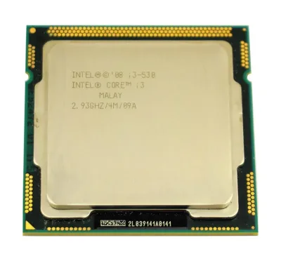 0GK1JF - Dell 2.93GHz 2.5GT/s 4MB Cache Socket LGA1156 Intel Core i3-530 Dual Core Processor