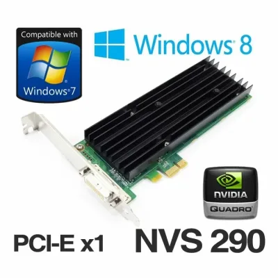 0GP974 - Dell Nvidia Quadro NVS290 DMS-59 PCI-Express x16 Video Graphics Card