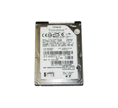 0GR363 - Dell 80GB 5400RPM AT100 2.5-inchHard Drive