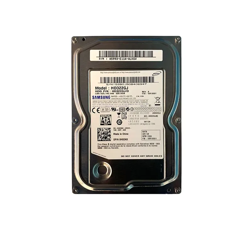0H0DNX - Dell 320GB 7200RPM SATA 3Gb/s 16MB Cache 3.5-inchHard Drive