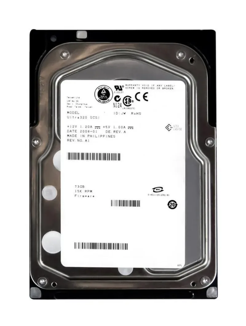 0H5485 - Dell 73GB 15000RPM Ultr320 SCSI 80-Pin 3.5-inch Hard Drive
