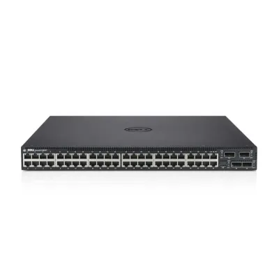 0H9NXW - Dell Force10 S-Series S4820T 48 x Ports 10GBase-T 10 Gigabit Ethernet + 4 x Ports QSFP 40Gigabit Ethernet RJ-45 Enterprise Network Switch