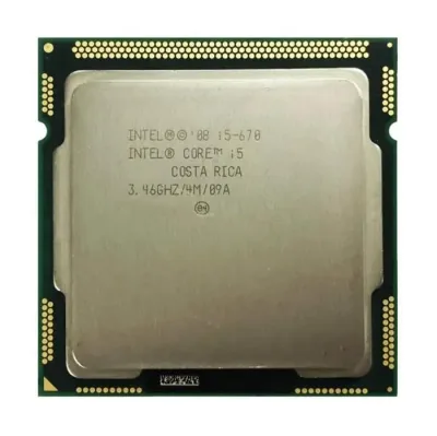 0HKNYP - Dell 3.46GHz 2.5GT/s 4MB Cache Socket LGA1156 Intel Core i5-670 Dual Core Processor