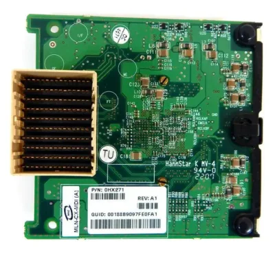 0HX271 - Dell Mellanox ConnectX Dual-Port Mezzanine InfiniBand Card for PowerEdge M600