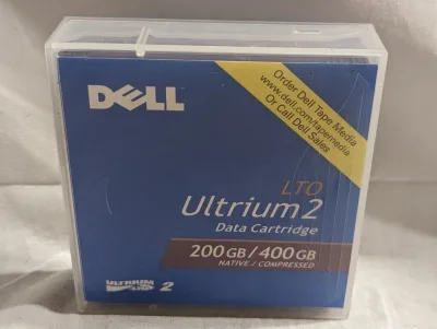 0J0966 - Dell 200GB/400GB LTO Ultrium 2 Data Cartridge