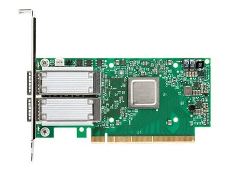 Dell 0J8DF ConnectX-5 EN 2-Ports 100GbE QSFP28 PCI Express 4.0 x16 Low Profile Network Adapter