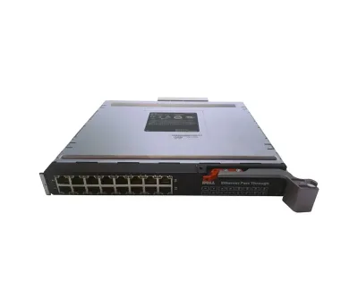 0JC378 - Dell M1000E 16 x Ports 10 Gigabit Ethernet Pass-Through Module for PowerEdge