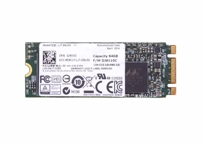 0JRVVD - Dell 64GB PCI-Express M.2 Solid State Drive
