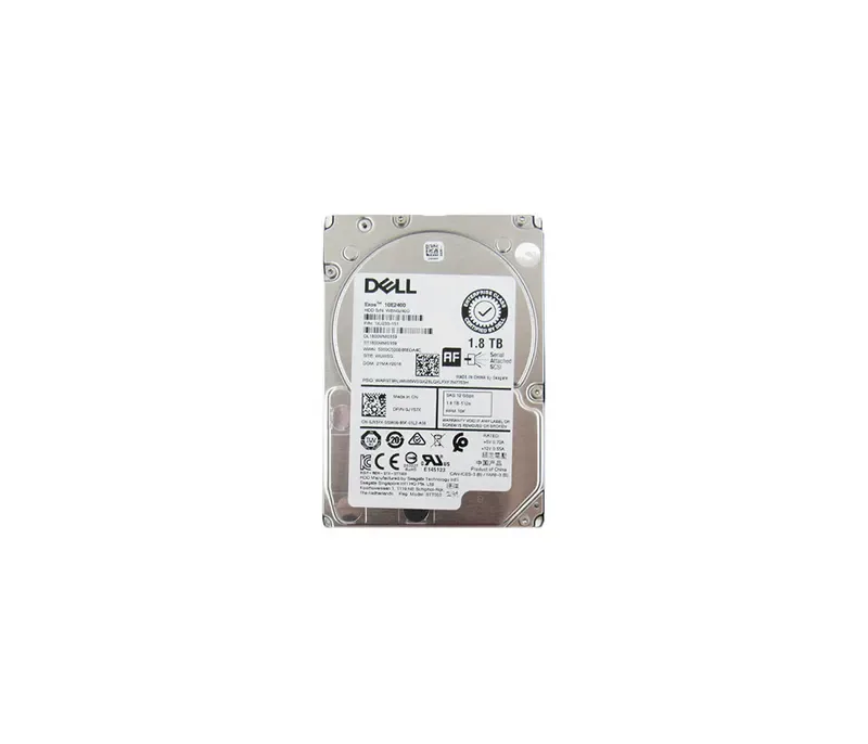 0JY57X - Dell 1.8TB 10000RPM SAS 12Gb/s 512E 256MB Cache 2.5-inch Hard Drive