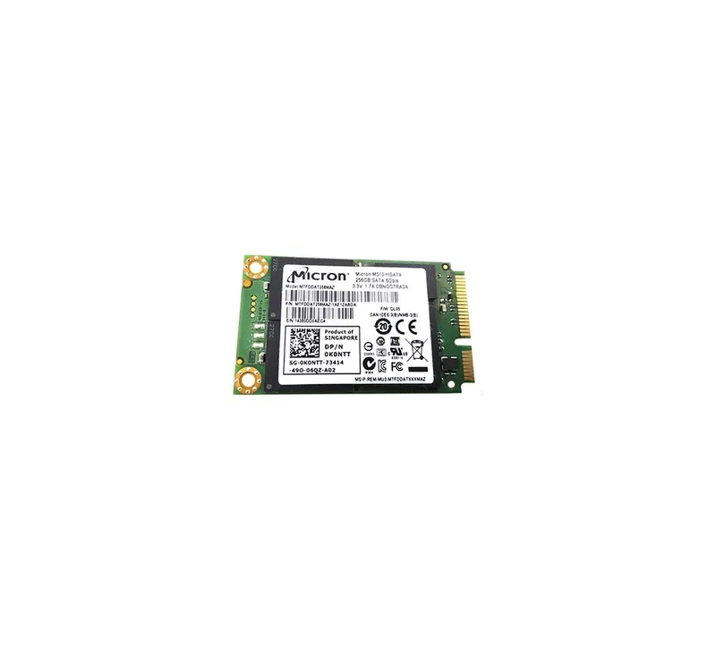 0K0NTT - Dell 256GB Multi-Level Cell (MLC) SATA 6Gb/s mSATA Solid State Drive