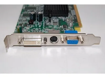 0K4525 - Dell ATI Radeon X300 DVI and TV Out PCI-e Graphics Card
