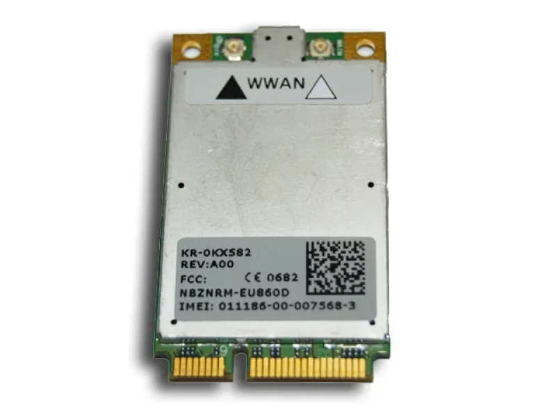 0KX582 - Dell Wireless 5520 Mini-PCI Express 3G Broadband WWAN Card