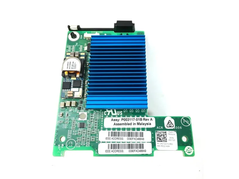 0M378D - Dell Emulex LPE1205-M Dual-Port 8GB Fibre Channel Mezzanine Card with Heat Sink