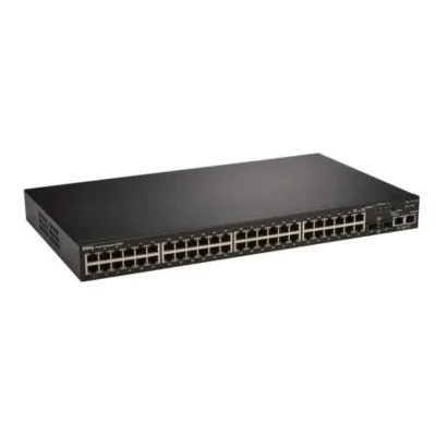 0M725K - Dell PowerConnect 3500 Series 3548 48 x Ports 10/100Base-T + 2 x Ports Gigabit SFP + 2 x Ports 10/100/1000Base-T Fast Ethernet Rack-Mountable 1U Stackable Layer 3 Managed Network Switch