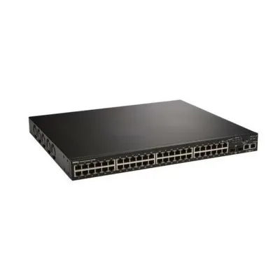 0M727K - Dell PowerConnect 3500 Series 3548P 48 x Ports 10/100Base-T PoE + 2 x Ports Gigabit Shared SFP + 2 x Ports 10/100/1000Base-T Fast Ethernet Rack-Mountable 1U Layer 3 Managed Network Switch