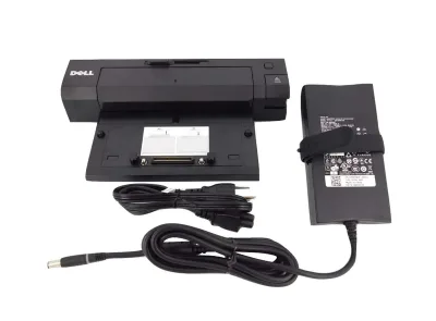 0M8V41 - Dell E-Port Plus II USB 3.0 Advanced Port Replicator with P3E 130-Watts AC Adapter for Latitude E-Family Laptops (Refurbished / Grade-A)