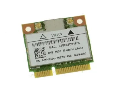 0MNRG4 - Dell WiFi Card DW1506 802.11b/g/n Internal Mini Latitude E5540