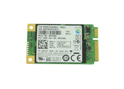 0MTT20 - Dell 256GB 6Gb/s SATA Mini PCI Solid State Drive for Latitude 6430u / E7240
