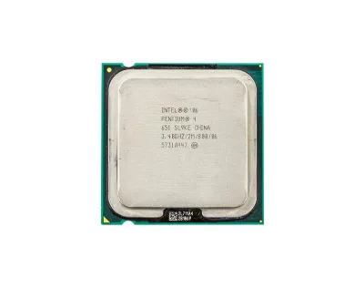 0MW529 - Dell 3.40GHz 800MHz 2MB Cache Socket LGA775 Intel Pentium 4 651 Processor
