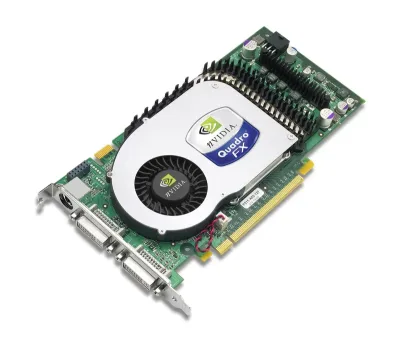 0N4083 - Dell nVidia QUADRO FX 3400 256 MB Dual DVI PCI Express X16 GDDR3 SDRAM Graphics Card without Cable