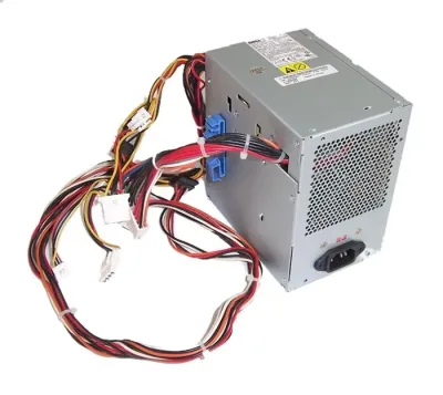 0P8401 - Dell 375-Watts 100-120V/200-240V ATX Power Supply for Dimension 9100/9150/9200, Precision 380/390, XPS 400/410/420