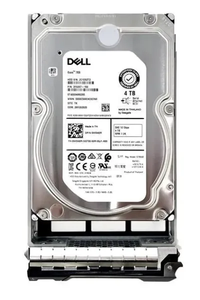 0PC4T0 - Dell 4TB 7200RPM Near Line SAS 12Gb/s Hot-Pluggable 3.5-inch Hard Drive