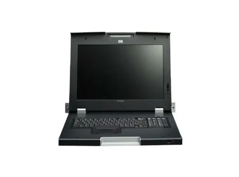0PF033 - Dell 15-inch LCD 15FP 1U Rack Mounted KVM Console