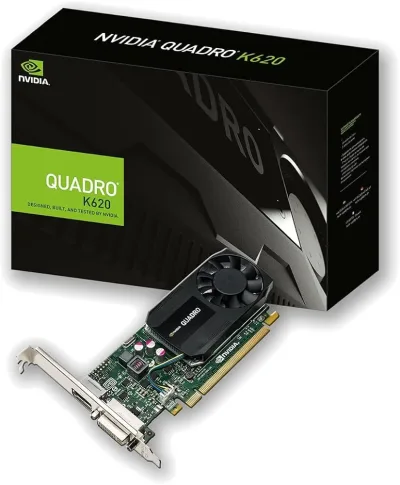 0PY4F - Dell Nvidia Quadro K620 2GB DVI / DisplayPort Low Profile Video Graphics Card