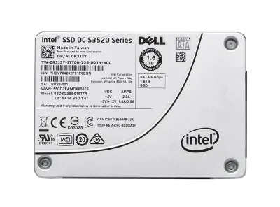 0R3J3Y - Dell 1.6TB Multi-Level Cell (MLC) SATA 6Gb/s 2.5-inch Solid State Drive