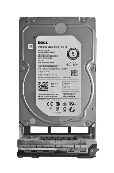 0R7FKF - Dell 2TB 7200RPM SAS 12Gb/s Hot-Pluggable 3.5-inch Hard Drive