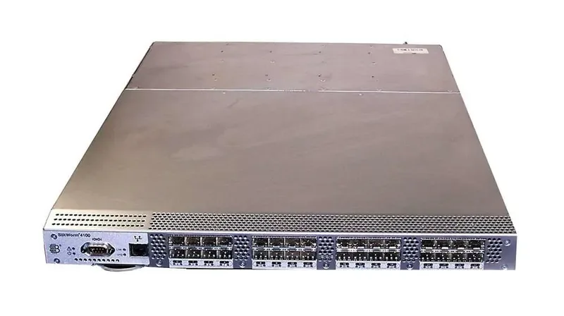 0RH320 - Dell Brocade Silkworm 4100 32 x Ports 4 Gigabit Ethernet Fibre Channel Switch