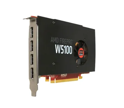 0RPRCP - Dell AMD FirePro W5100 4GB GDDR5 SDRAM 128-Bit PCI-Express Video Graphics Card