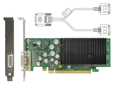0RT598 - Dell Nvidia NVS285 X1 Video Graphics Card