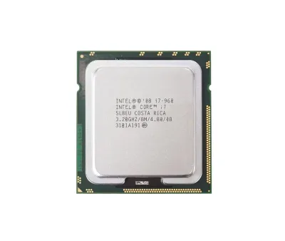 0T2PV2 - Dell 3.20GHz 4.8GT/s Socket LGA1366 8MB Cache Intel Core i7-960 Quad-Core Processor