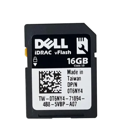 0T6NY4 - Dell 16GB Class 10 SD Flash Memory Card