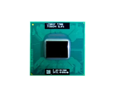 0TN961 - Dell 2.60GHz 800MHz 4MB Cache Socket PPGA478 Intel Core 2 Duo T7800 Dual Core Processor
