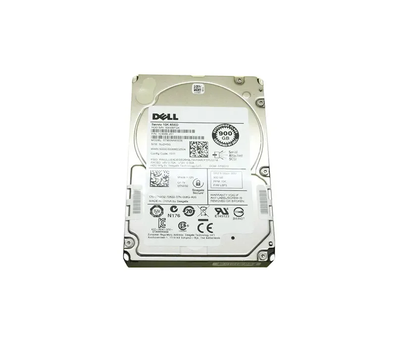 0TNX32 - Dell 900GB 10000RPM SAS 6Gb/s 64MB Cache 2.5-inch SED Hard Drive with Tray