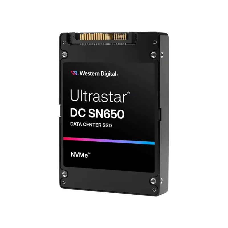 Western 0TS2433 Western Digital 0TS2433 Ultrastar DC SN650 7.68TB PCI Express NVMe 4.0 SE U.3 2.5-Inch Solid State Drive