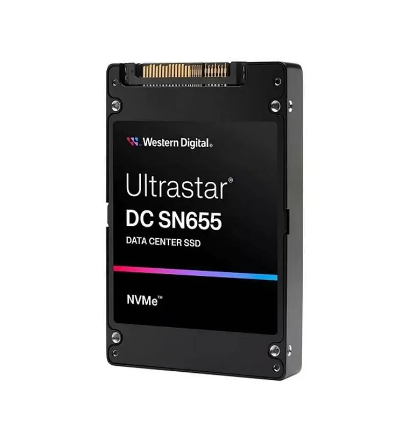 Western 0TS2469 Western Digital 0TS2469 Ultrastar DC SN655 15.36TB PCI Express NVMe 4.0 TCG Ruby U.3 2.5-Inch Solid State Drive
