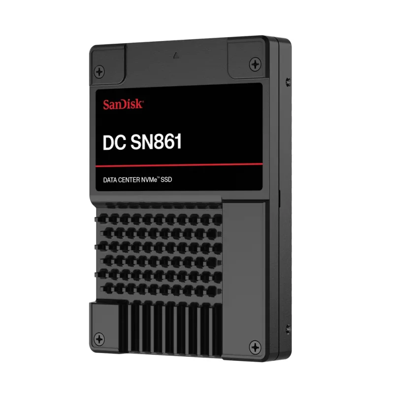 SanDisk 0TS2568 DC SN861 7.68TB E1.S TCG Opal NVMe Solid State Drive