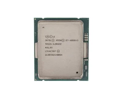 0TV0T9 - Dell 2.2GHz 35MB L3 Cache 8GT/s QPI Speed Socket FCLG2011 22NM 115W Intel Xeon 14 Core E7-4850V3 Processor
