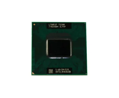0TX888 - Dell 1.6GHz 533MHz 2MB Cache Intel Core 2 Duo T5200 Mobile Processor
